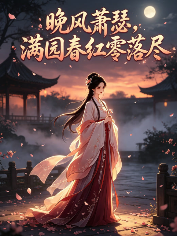 晚风萧瑟，满园春红零落尽