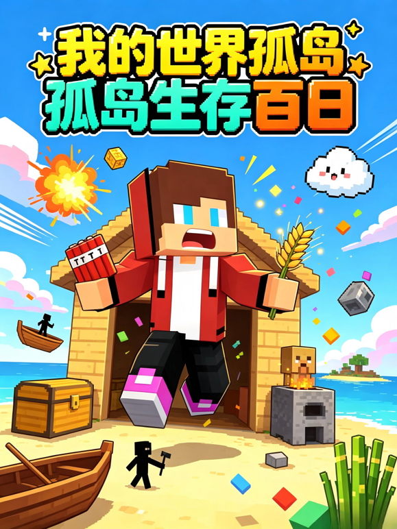我的世界孤岛生存百日